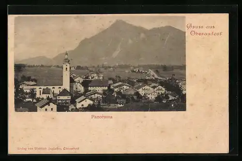 AK Oberaudorf a. Inn, Panorama