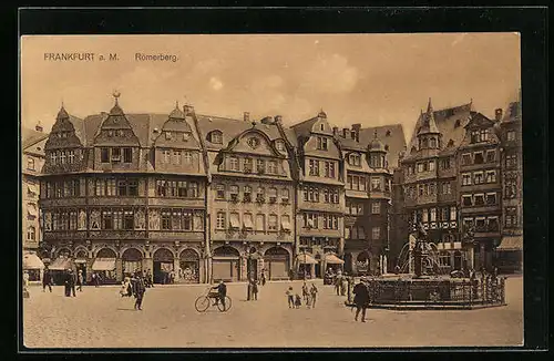 AK Alt-Frankfurt, Römerberg