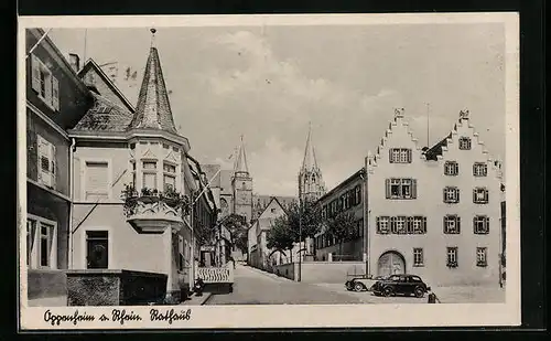 AK Oppenheim a. Rh., Rathaus