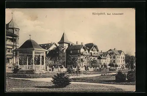 AK Königsfeld / Schwarzwald, Ortspartie