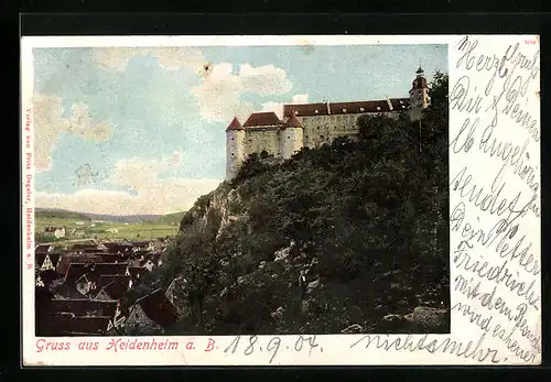 AK Heidenheim a. Brenz, Schloss Hellenstein