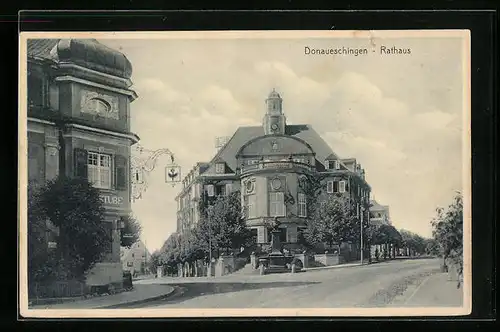 AK Donaueschingen, Rathaus