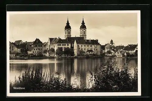 AK Waldsee, Blick zur Kirche