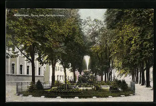 AK Memmingen, Hallhofbrunnen