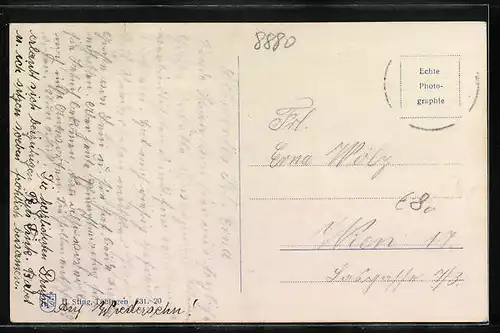 AK Dillingen a. D., Ortsansicht aus der Vogelschau