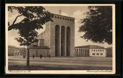 AK Frankfurt-Bockenheim, Frauenfriedenskirche