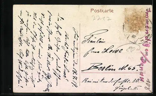 AK Immendingen, Blick vom Donauufer