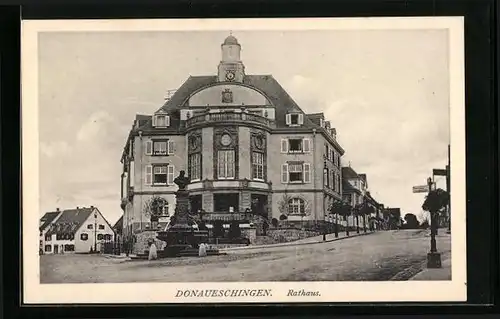 AK Donaueschingen, Rathaus