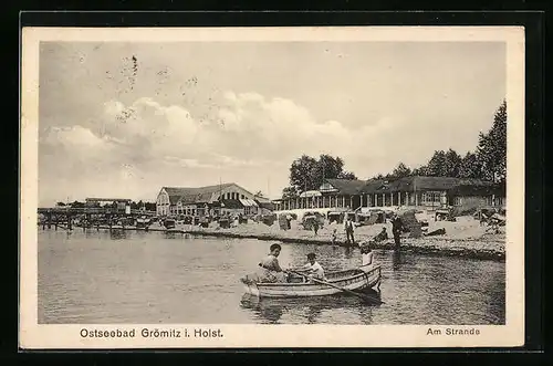AK Grömitz i. Holst., Strandpartie