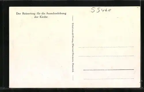 AK Simmern / Hunsrück, Inneres der Stefanskirche