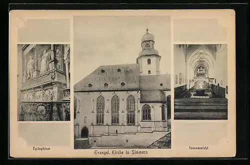AK Simmern / Hunsrück, Evangelische Kirche