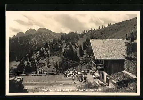 AK Tegernsee, Hotel Wallberghaus, Plankenstein
