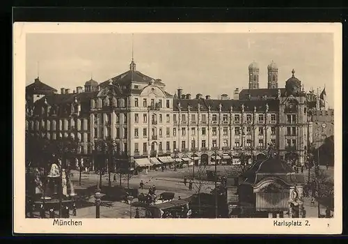 AK München, Karlsplatz 2