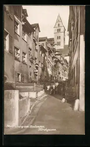 AK Meersburg / Bodensee, Kirchgasse