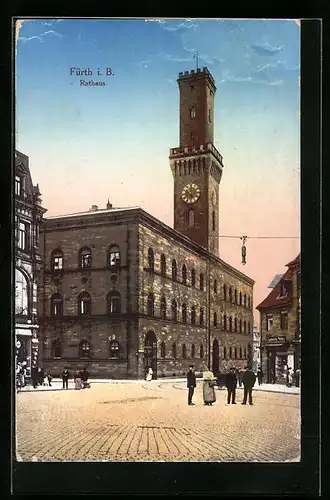 AK Fürth i. B., Rathaus