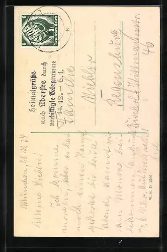 AK München, Arkade im königlichen Hofgarten