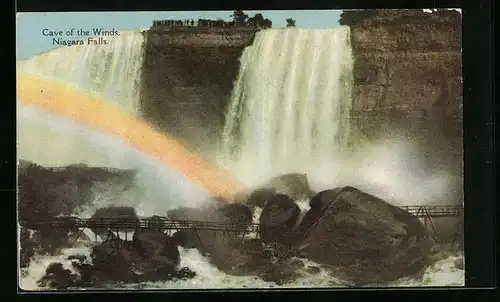 AK Niagara Falls, Cave of the Winds, Wasserfall