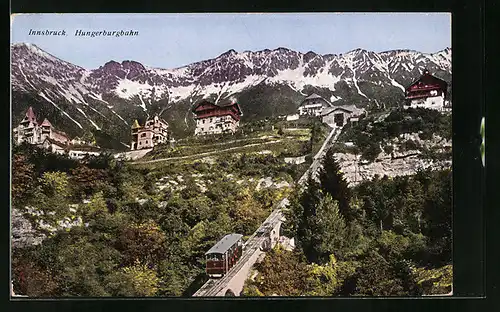 AK Innsbruck, Hungerburgbahn, Bergbahn