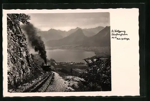 AK Sankt Wolfgang, Schafbergbahn, Bergbahn