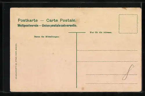 AK Mainz, Gutenbergplatz mit dem Dom und einer Strassenbahn auf der Marktstrasse