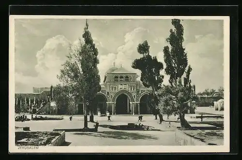 AK Jerusalem, Platzpartie in der Stadt