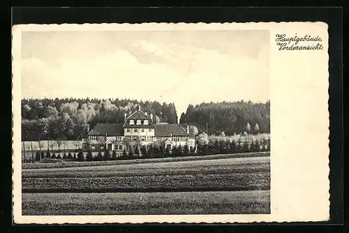 AK Benneckenstein / Harz, Erholungsheim Georg-Zeidler-Haus, Vorderansicht