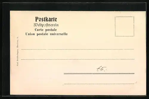 Mondschein-AK Hamburg-St.Pauli, Botanischer Garten, Brücke