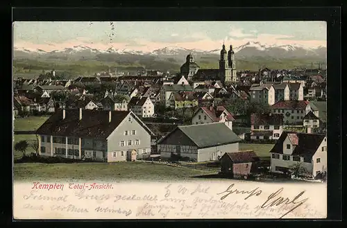 AK Kempten, Gesamtansicht