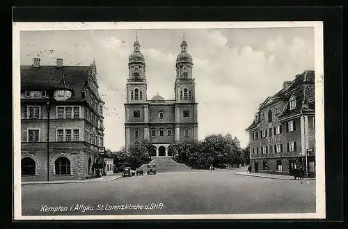 AK Kempten, St. Lorenzkirche und Stift