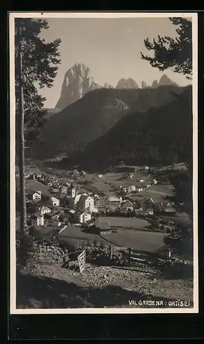 AK Ortisei /Val Gardena, Panorama