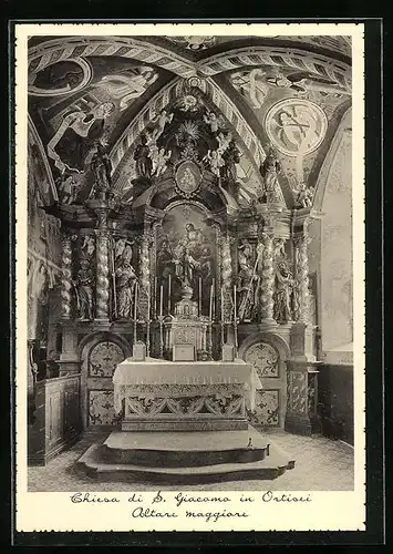 AK Ortisei, Chiesa di S. Giacomo, Altare Maggiore