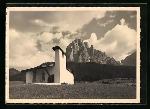 AK Monte Pana, La Chiesetta ed il Sassolungo