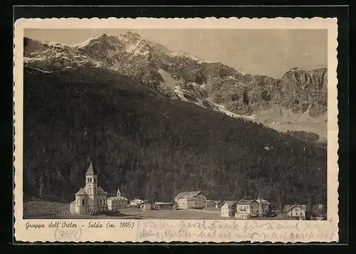 AK Solda, Gruppo dell`Ortler, Ortsansicht