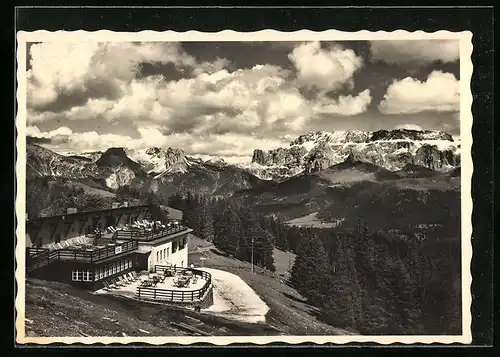 AK Alpe di Siusi, Stazione a monte, Funivia Ortisei