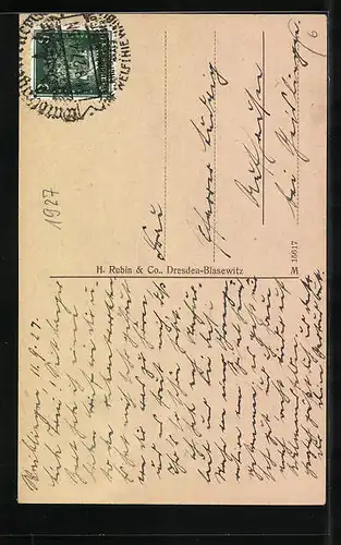 AK Waiblingen, Blick auf das Beinsteiner Tor