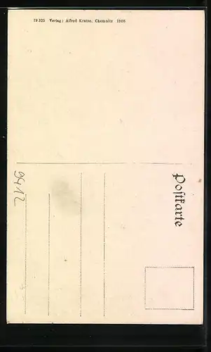 AK Schneeberg i. Erzgeb., Innenansicht der St. Wolfgangskirche