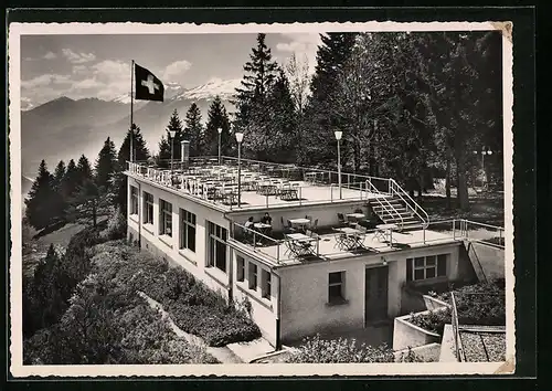 AK Oberschan, Hotel-Kurhaus Alvier