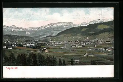 AK Appenzell, Totalansicht