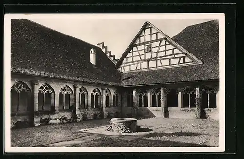 AK Stein a. Rh., Kloster St. Georgen, Kreuzganggarten