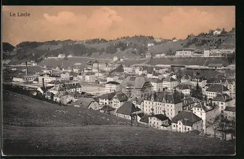 AK Le Locle, Vue Générale