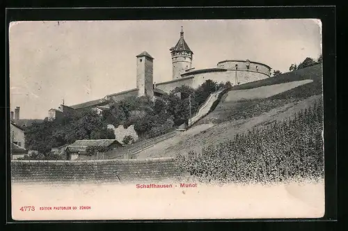 AK Schaffhausen, Munot-Ansicht