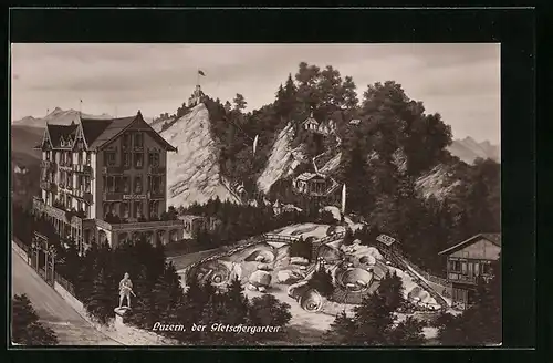 AK Luzern, Museum und Gletschergarten