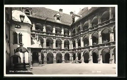 AK Graz, im Landhaushof