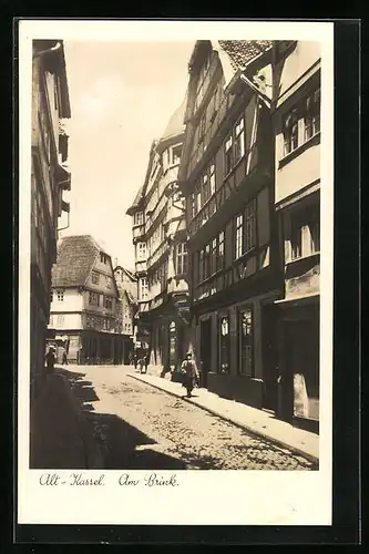 AK Kassel, am Brink in der Altstadt