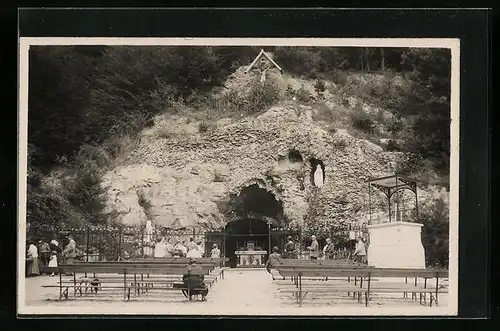 AK Maria Gugging, Lourdes-Grotte