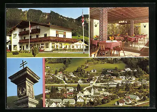 AK Türnitz-Lehenrotte, Gasthof-Pension Traisentalerhof, Ortsansicht