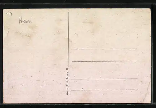 AK Altenburg /Bez. Horn, Bendiktinerstift aus der Vogelschau