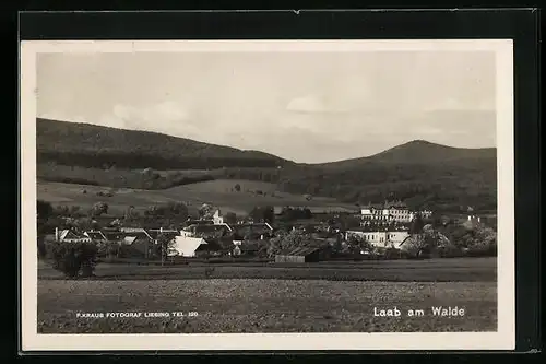 AK Laab am Walde, Panorama des Ortes