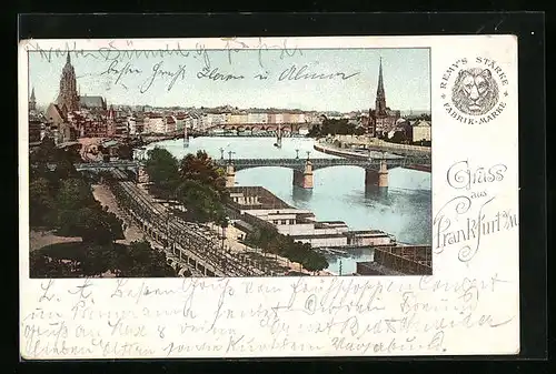 AK Frankfurt / Main, Totalansicht