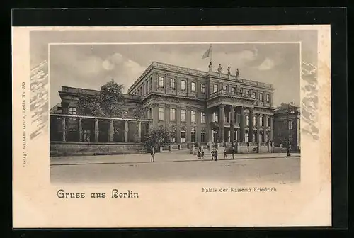 AK Berlin, Palais der Kaiserin Friedrich